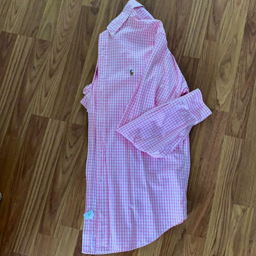 Long-sleeved Polo Dress Shirt